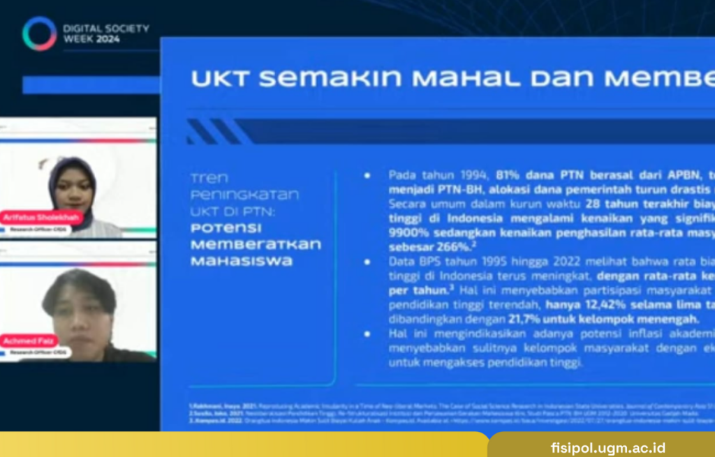 CfDS Digital Society Week 2024: Pinjol Schemes in Tuition Fees ...